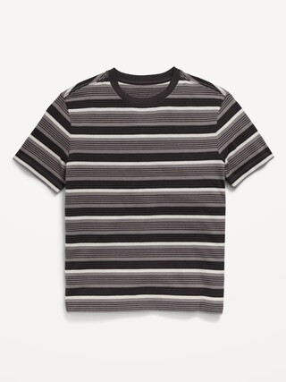 Softest Short-Sleeve Striped T-Shirt for Boys | Old Navy | Old Navy (US)