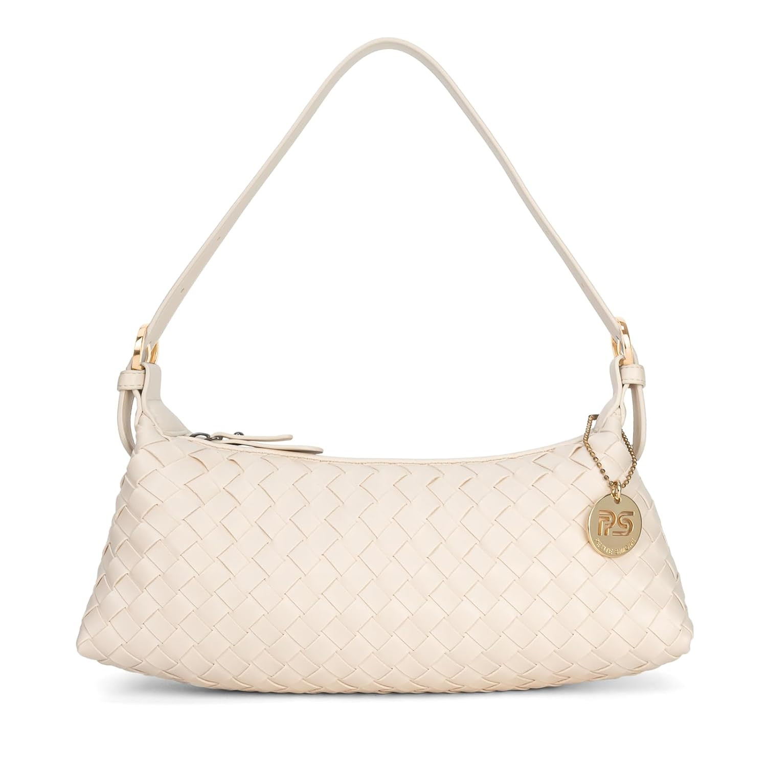 PS PETITE SIMONE Shoulder Bag, Mini Purse for Women Judy Small Clutch, Vegan Leather Woven Handba... | Amazon (US)
