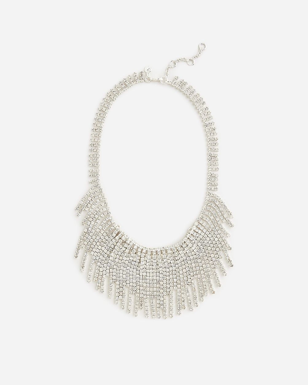 Crystal fringe necklace | J.Crew US
