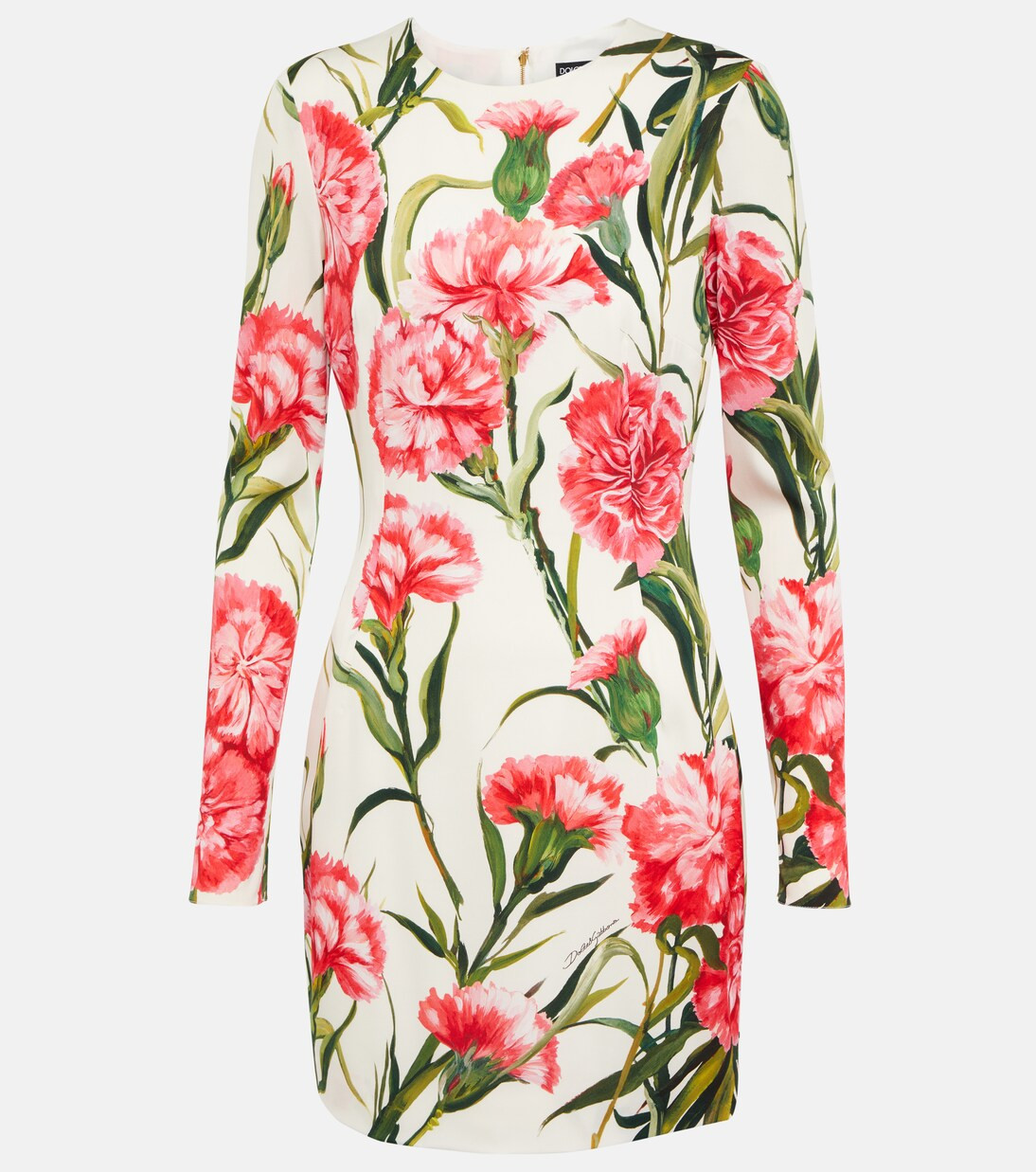 Floral charmeuse minidress | Mytheresa (US/CA)