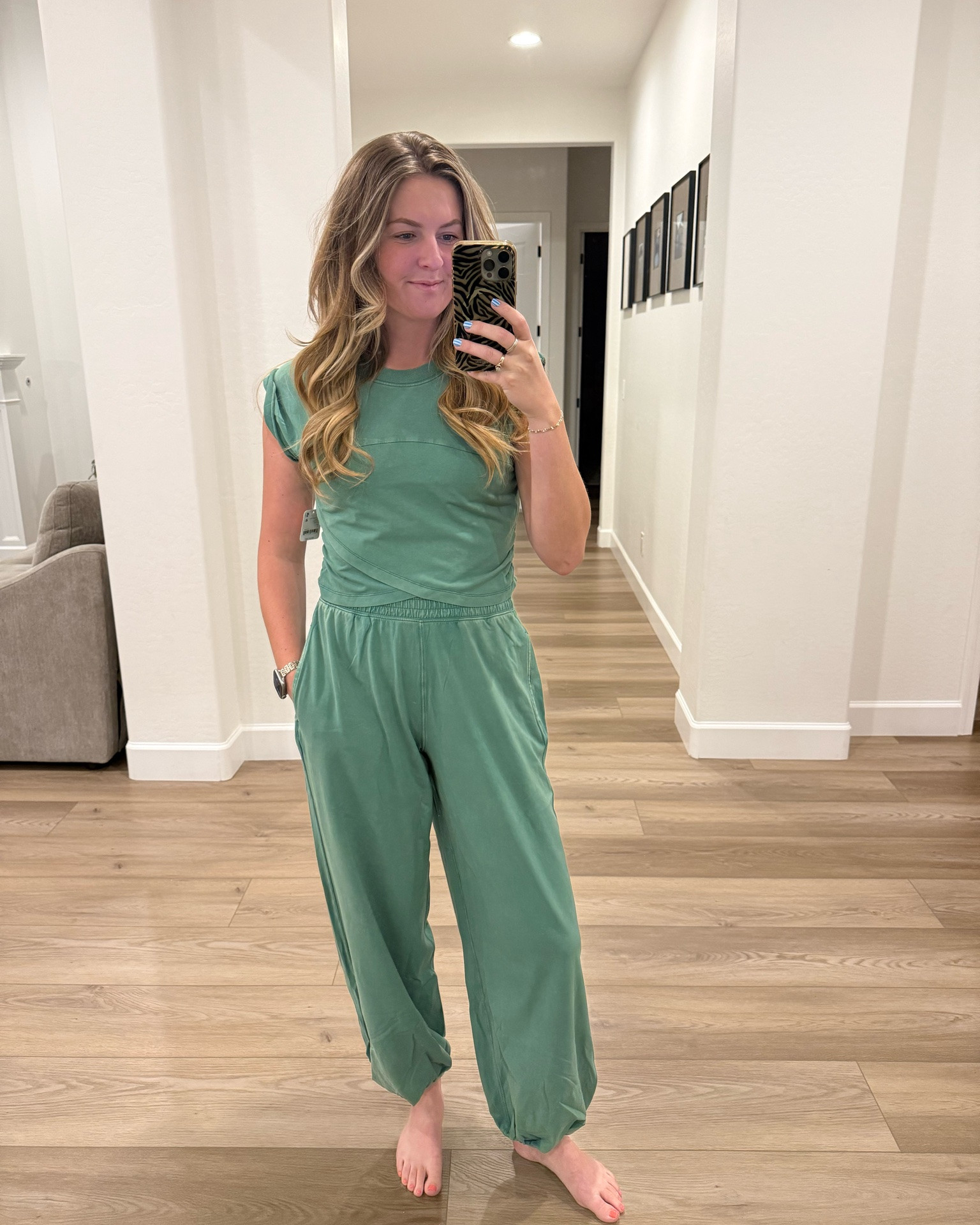 The Free People crossover set isssssss the perfect thing to be wearing on a flight!! So glad I bought this right before out big trip. Size up as the top is little and tight!

#LTKootd #LTKTravel #LTKTall