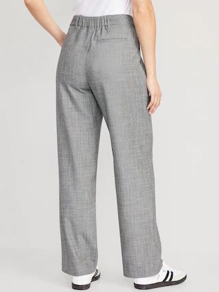 Extra High-Waisted Pleated Taylor Trouser Wide-Leg Pants for Women | Old Navy (CA)