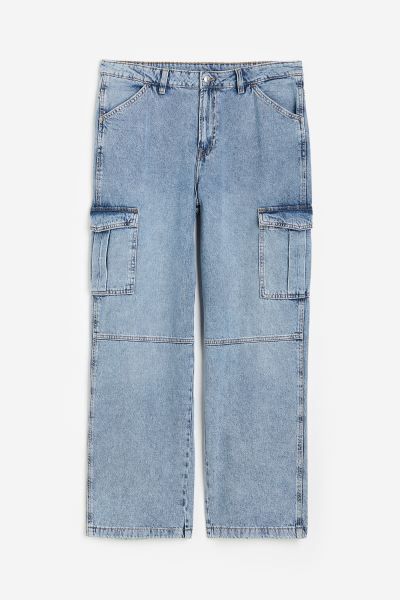 H&M+ 90s Baggy High Cargo Jeans | H&M (US + CA)
