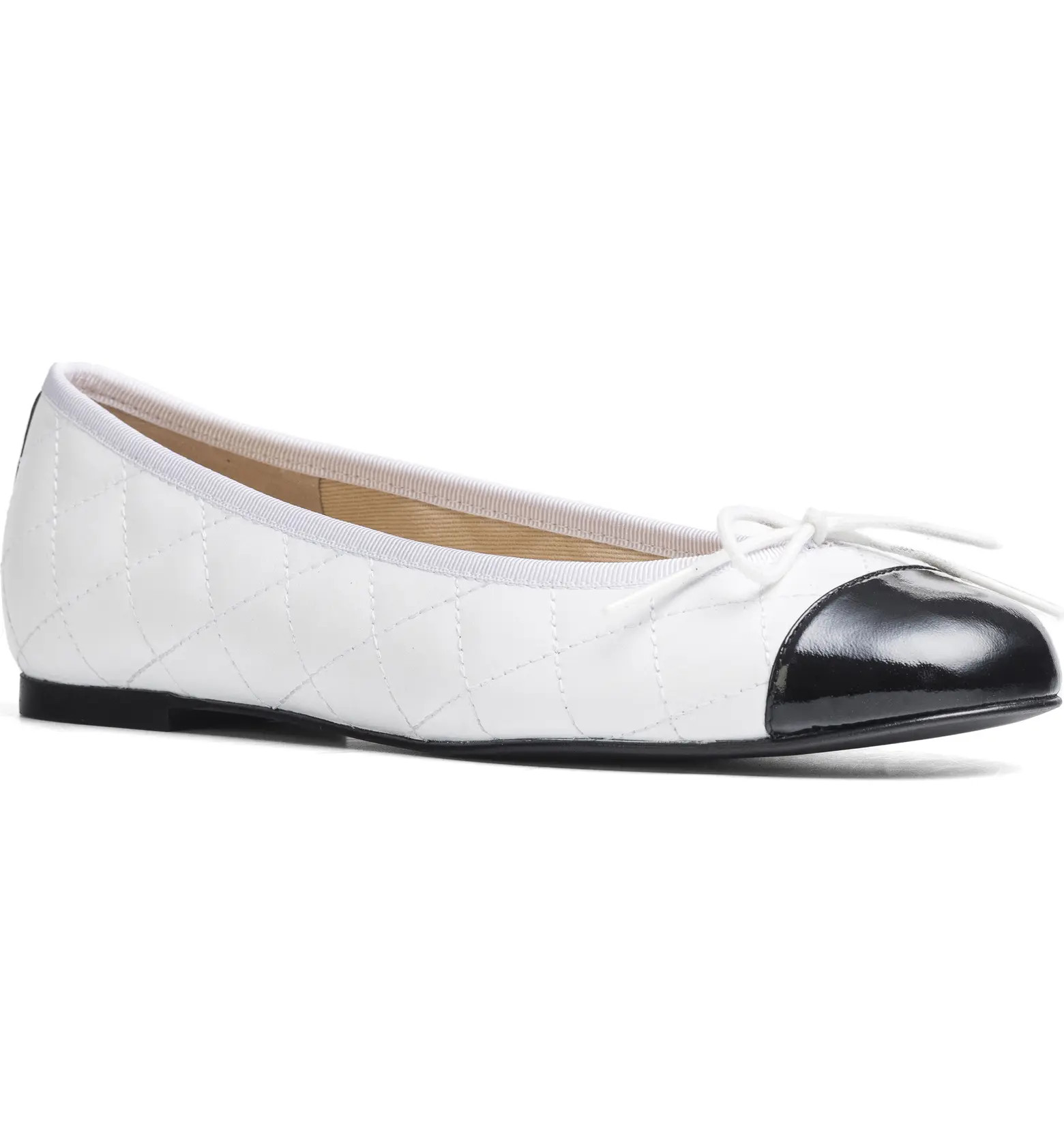 Belle Quilted Ballerina Flat (Women) | Nordstrom