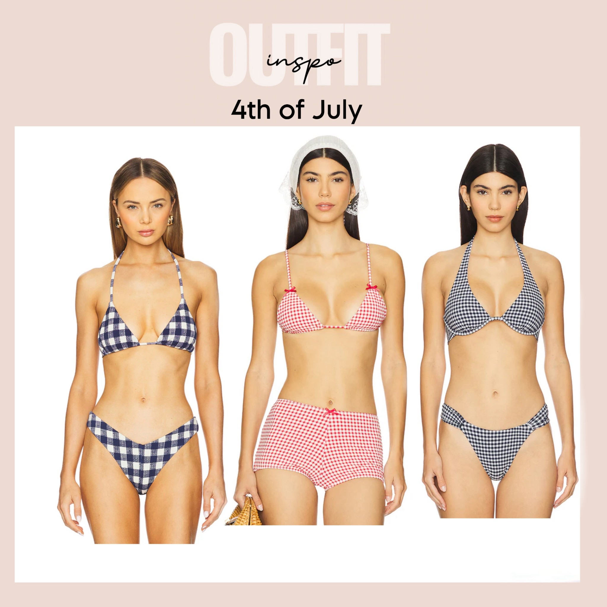 Arnie Bikini Top. Isa Bikini Top in Atta Girl Gingham
LSPACE. Bikini for 4th of july. Rio Top
Posse. Loopback Crew Sweatshirt in Nevis
Polo Ralph Lauren. 4th of july outfit inspo. Lua Top in Red
Velvet by Graham & Spencer. Solid and stripes. 4th Of July Outfit, July 4th Style, Independence Day Look, Fourth Of July Fashion, Red White And Blue Outfit, USA Style, Patriotic Outfit, Stars And Stripes Style, July 4th OOTD, America The Beautiful, 2025 Fashion, 4th Of July Vibes, Fireworks Fit, American Style, Celebrate In Style. 



#LTKFindsUnder100 #LTKSeasonal #LTKSummerEdit