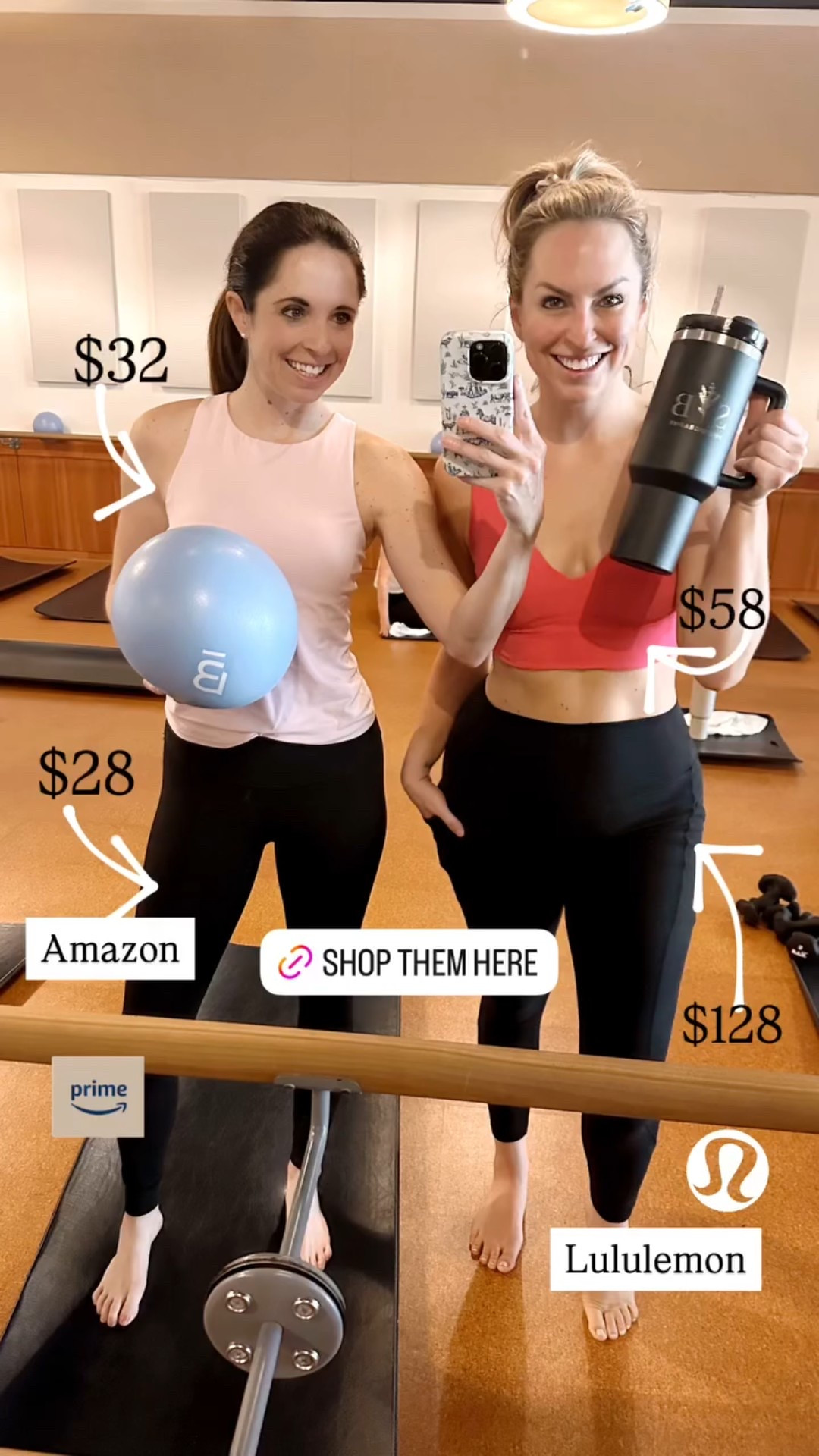 Sarah is wearing her Lululemon favorite sports bra and joggers with Amazon dupes that Emily wears! 💪🏼✨

#LTKActive #LTKSaleAlert #LTKWatchNow