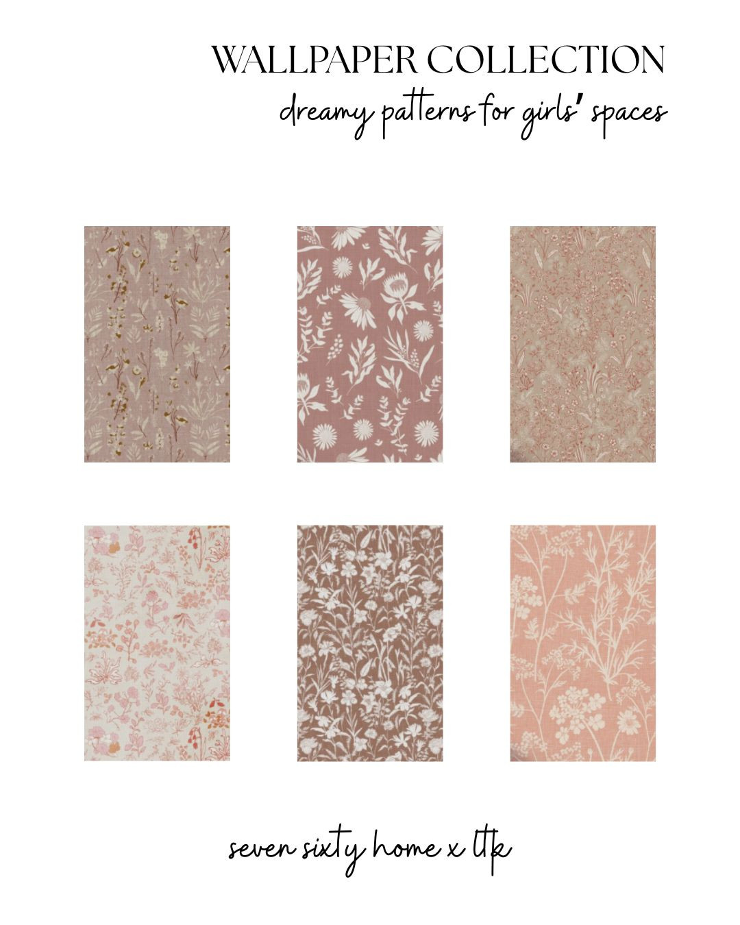 Some of the sweetest rooms start with the walls.

Wallpaper has a way of setting the entire tone for a space, and these soft floral wallpaper patterns are the kind I love for girls’ bedrooms — dreamy colors, delicate botanicals, and subtle pattern that feels whimsical without being overly childish.

This edit leans into a cottage-inspired look with blush tones, vintage florals, and soft botanical prints that create a calm, storybook feeling in a room.

Inside this wallpaper collection:
• girls bedroom wallpaper
• floral wallpaper for girls rooms
• cottage style wallpaper
• botanical wallpaper patterns
• blush pink wallpaper
• vintage inspired wallpaper
• peel and stick wallpaper options

These patterns are perfect for a girls bedroom, nursery, or soft cottage-style space where you want the room to feel playful, warm, and a little bit magical.

Everything is linked below so you can find the wallpaper that sets the tone for your own girls’ space. 

 #LTKHome #LTKBaby #LTKKids