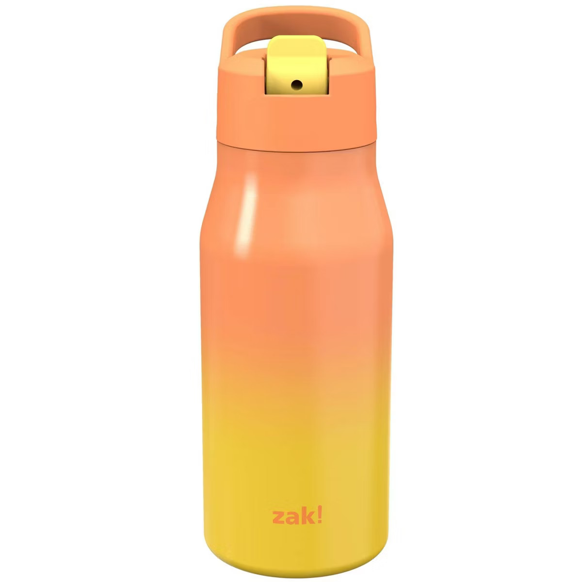 Zak Designs 14 fl oz Double Walled Stainless Steel Tranquility Insulated Straw Bottle | Target