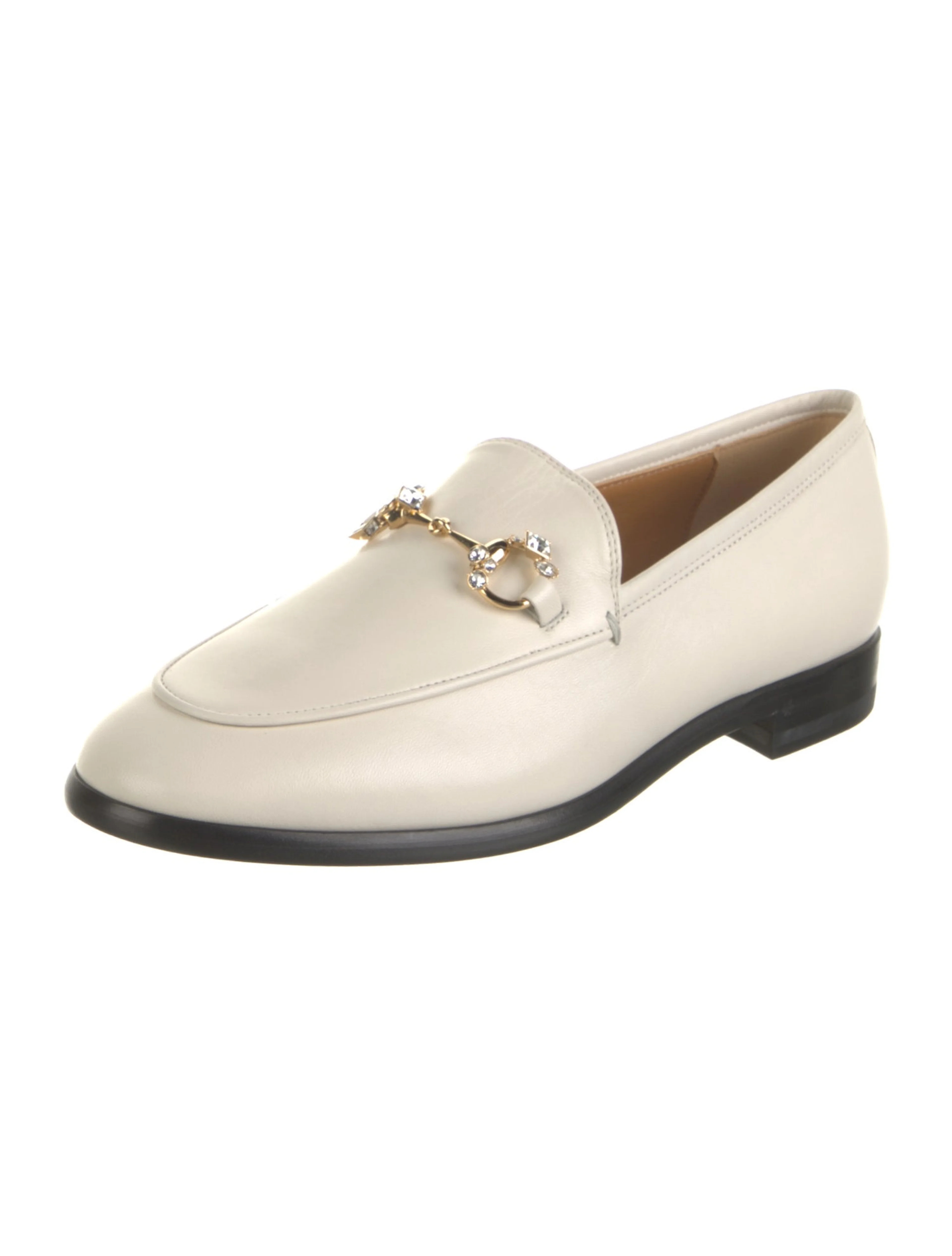 Horsebit Accent Leather Loafers | The RealReal
