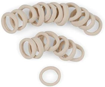 Small Blonde Gentle Hold Mini Soft and Stretchy Seamless Elastic Nylon Fabric Rolled Ponytail Hol... | Amazon (US)