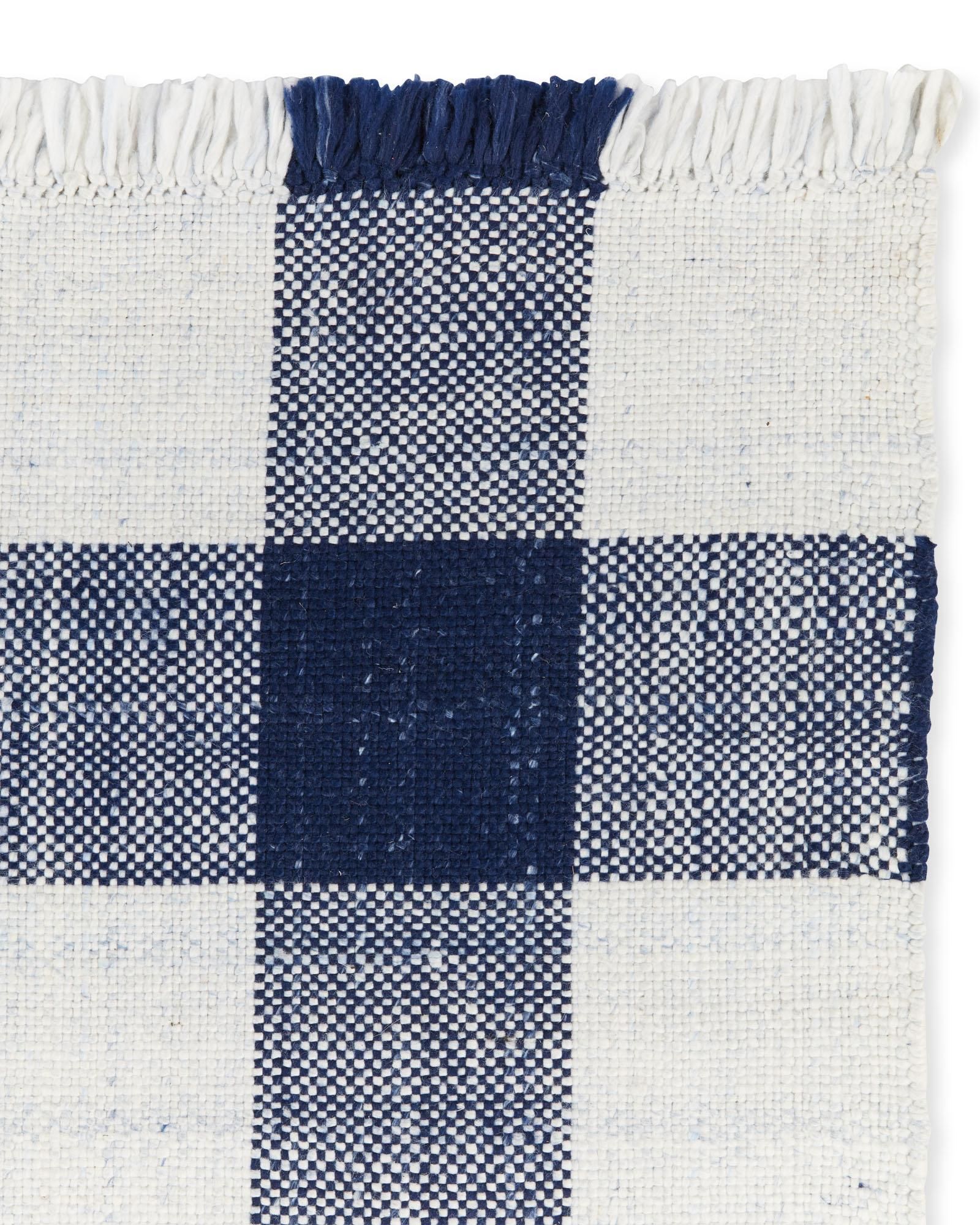 Gingham Rug | Serena and Lily
