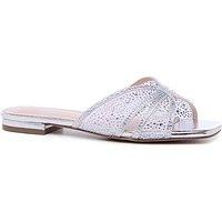 Paradox London Soleil Wide Fit Sandal Silver - Paradox London - Size: 4 | JD Williams (UK)