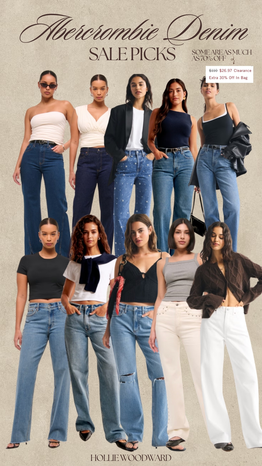 abercrombie denim sale picks 💙 such good staples and up to 70% off! 

 #LTKSaleAlert