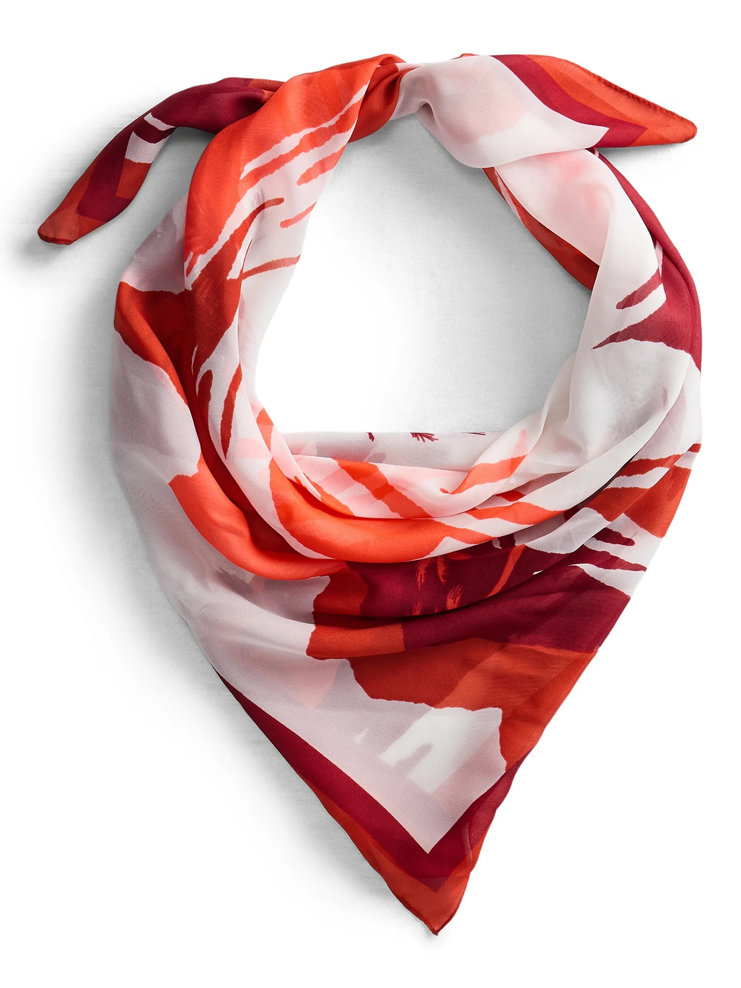 Time and Tru Women's Tropical Print Scarf - Walmart.com | Walmart (US)