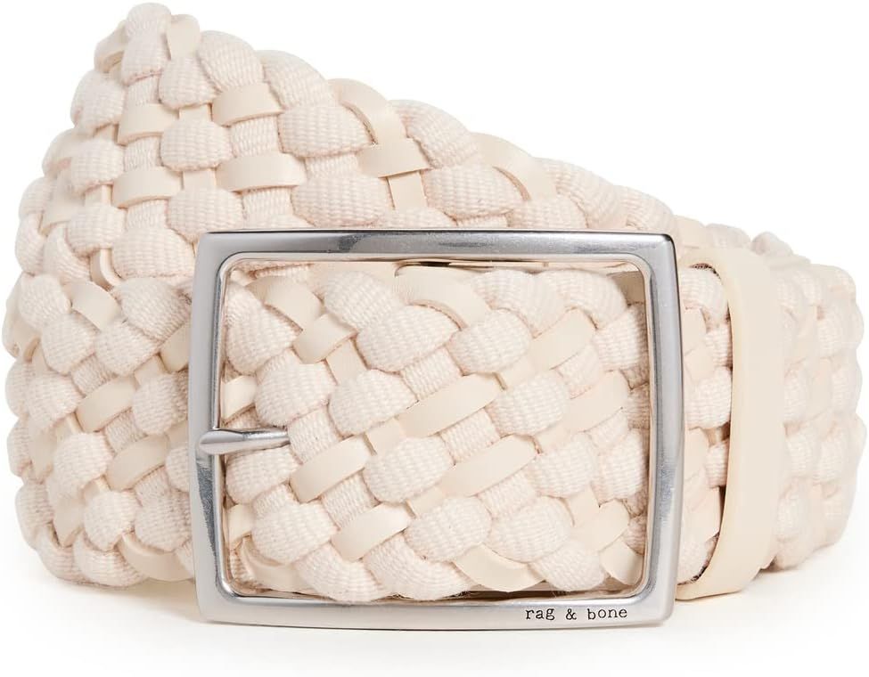 rag & bone Women's Jumbo Boyfriend Woven Belt | Amazon (US)