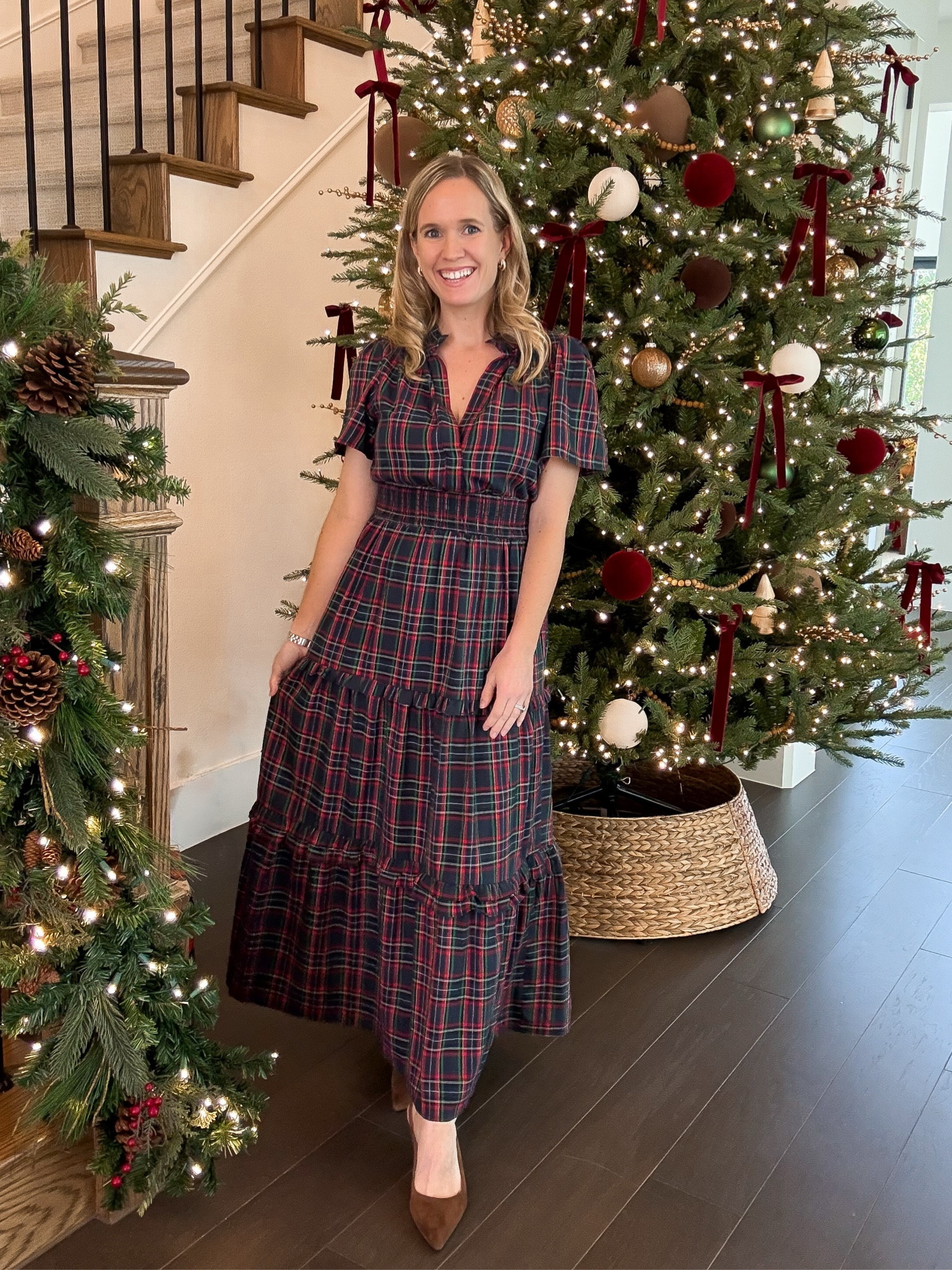 Gorgeous thanksgiving and Christmas holiday dress. Use code JOYFULLYSO  to save 15%.

#LTKSeasonal #LTKHoliday #LTKStyleTip