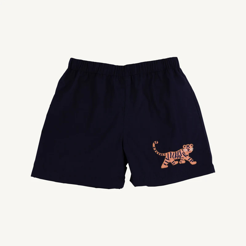 Color
      
      Nantucket Navy with Beale Street Blue Stork & Tiger Applique | The Beaufort Bonnet Company