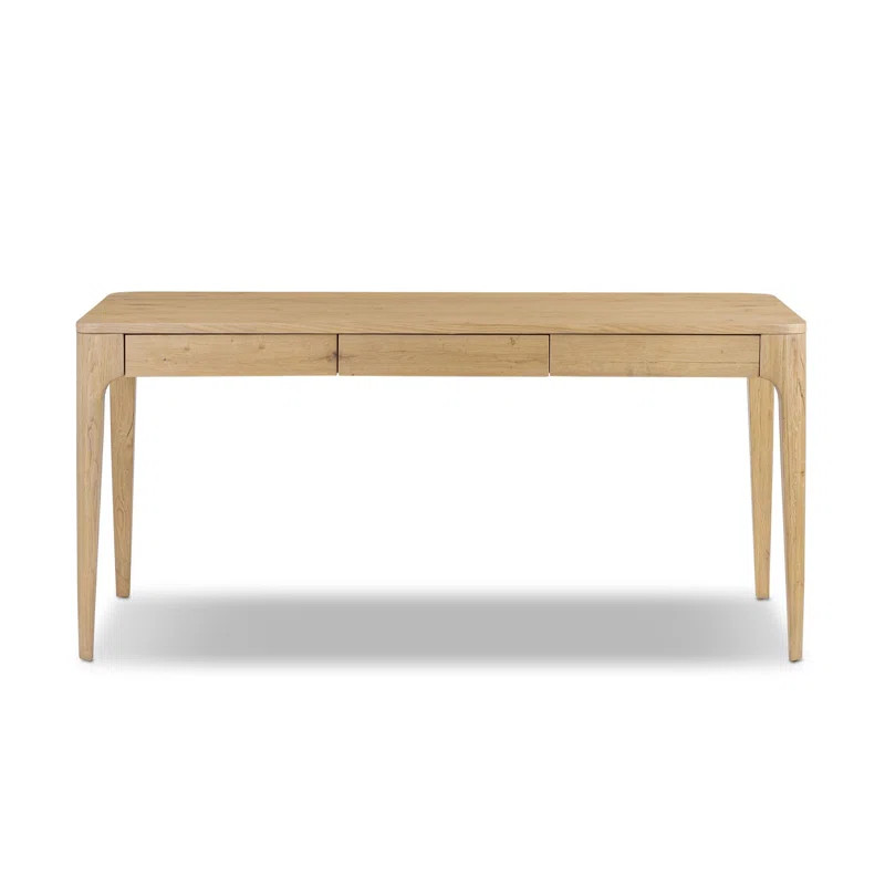 Berke Desk-Aged Smoked Oak | Wayfair North America