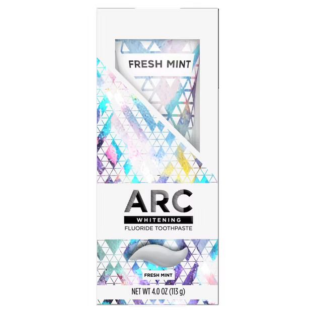 ARC Fresh Mint Whitening Fluoride Toothpaste - 4oz | Target