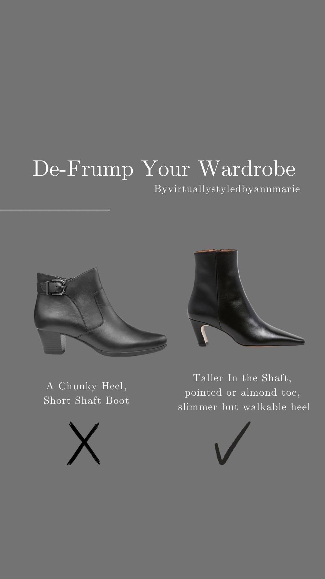 De Frump Your Wardrobe 

#LTKstyletip #LTKover50style #LTKshoes