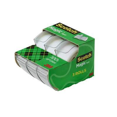 Scotch Magic Tape Rolls With Dispensers, Office Supplies and School Supplies | Target