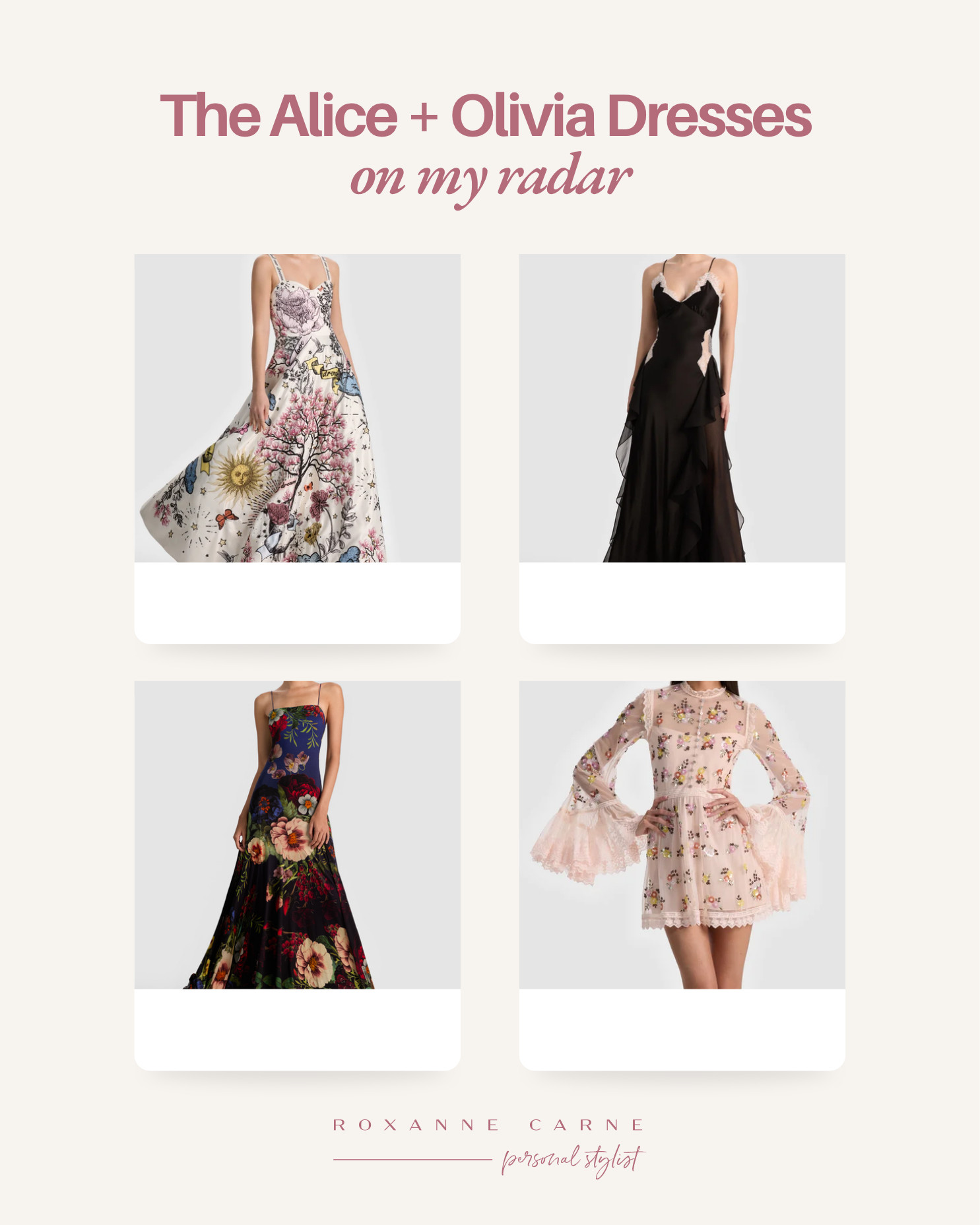 Alice + Olivia dresses always have a way of feeling playful, polished, and unmistakably special. These are the pieces I reach for when I want something feminine and flattering, but still easy enough to wear for real life.

What I love most is the balance, beautiful prints, thoughtful tailoring, and just enough drama to make the outfit feel memorable without trying too hard. 

A great Alice + Olivia dress does so much of the work for you! 

 

#LTKdayinmylife #LTKgrwm #LTKootd