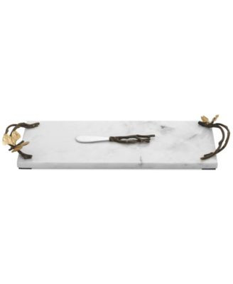 Butterfly Ginkgo Small Cheese Board with Knife | Macy's