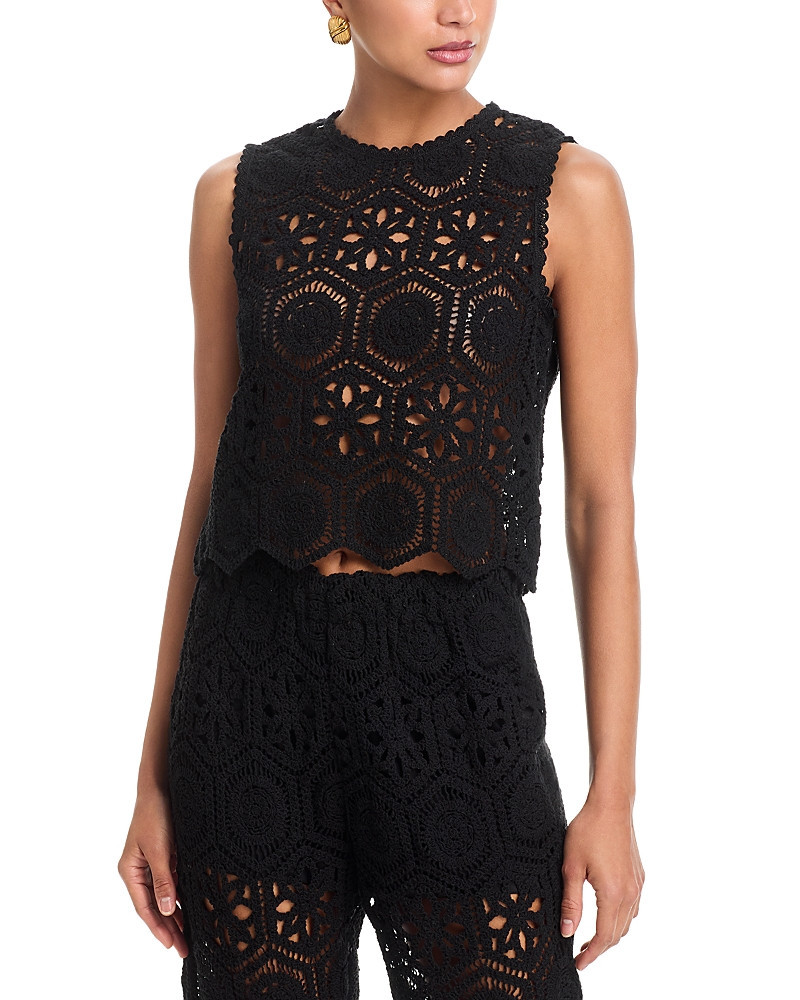 Aqua Crochet Tank Top - Exclusive | Bloomingdale's (US)