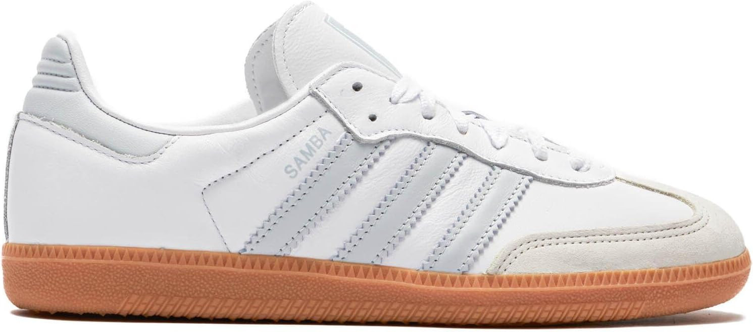 adidas Samba OG Womens White Energy Ink Gum Size | Amazon (US)