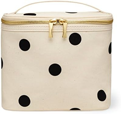 Kate Spade New York Women's Lunch Tote, (Out To Lunch) Big Deco Dot, Canvas | Amazon (US)