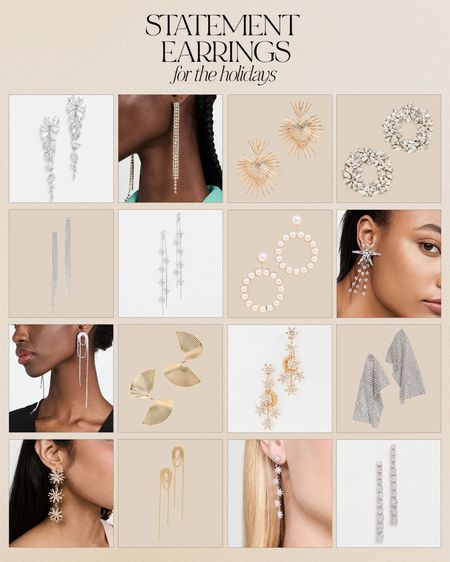 Statement earrings for the holidays ✨

#LTKHoliday