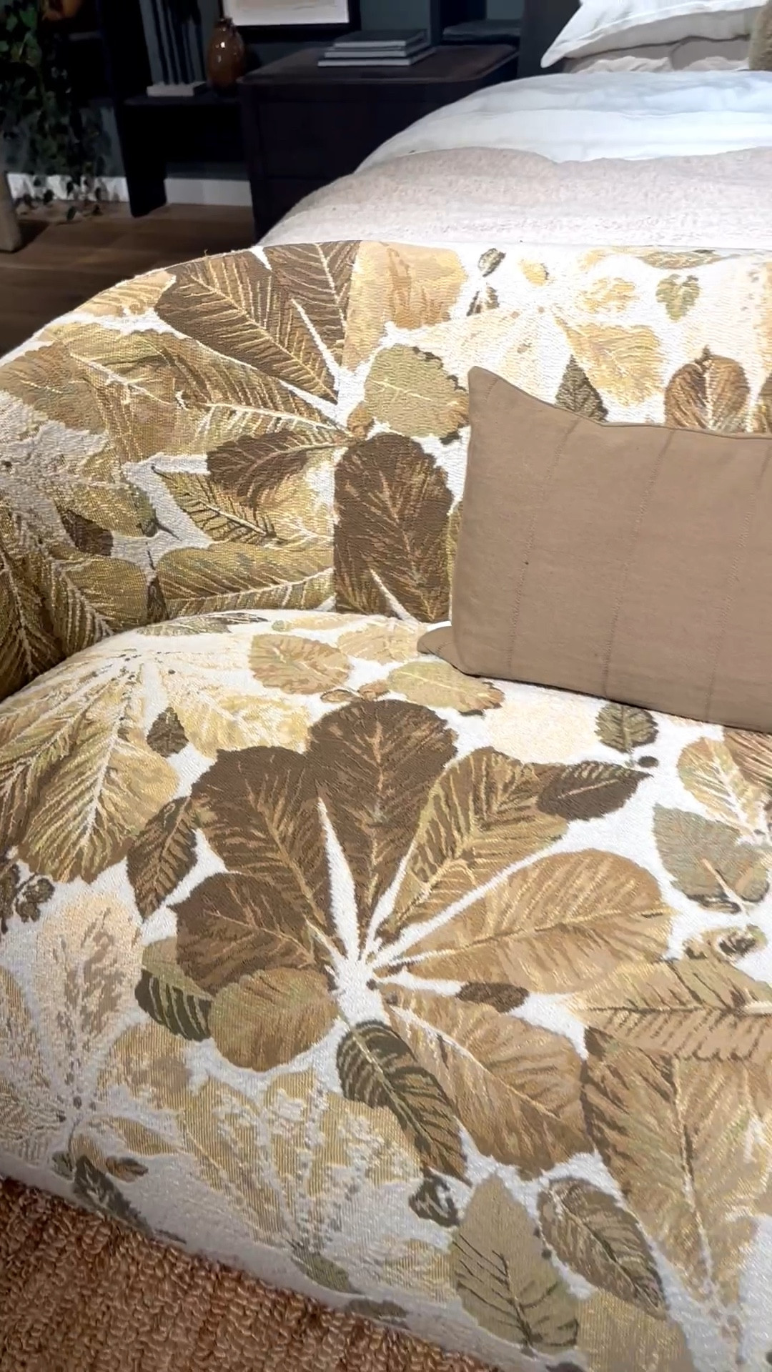 Valentine’s Day edit — love seat. Petite, cozy, and curved, this botanical love seat from Arhaus is loved for its intimate size ,fluid silhouette and sink-in feel. The bold leaf pattern brings a fresh, springtime touch, making any corner feel inviting and romantic.


#loveseat #arhaus #botanicaldecor #cozycorners #valentinesdayedit #curvedfurniture #petitesize #homeeditorial #springvibes #statementfurniture

#LTKValentine #LTKHome