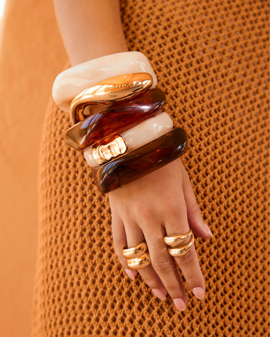 MIRA BANGLE - MOCHA TORT - JEWELLERY - Billini | Billini (ANZ)