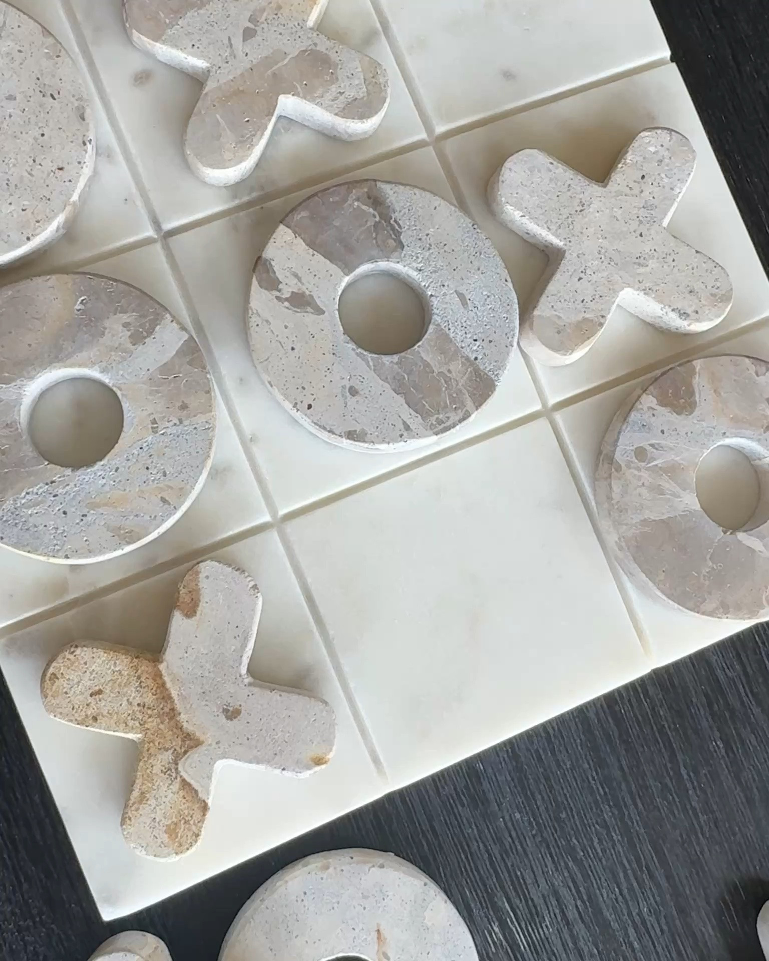 Marble tic-tac-toe for the coffee table. So fun. #ad
@Wayfair #wayfairpartner #wayfair

#LTKmomlife #LTKHome