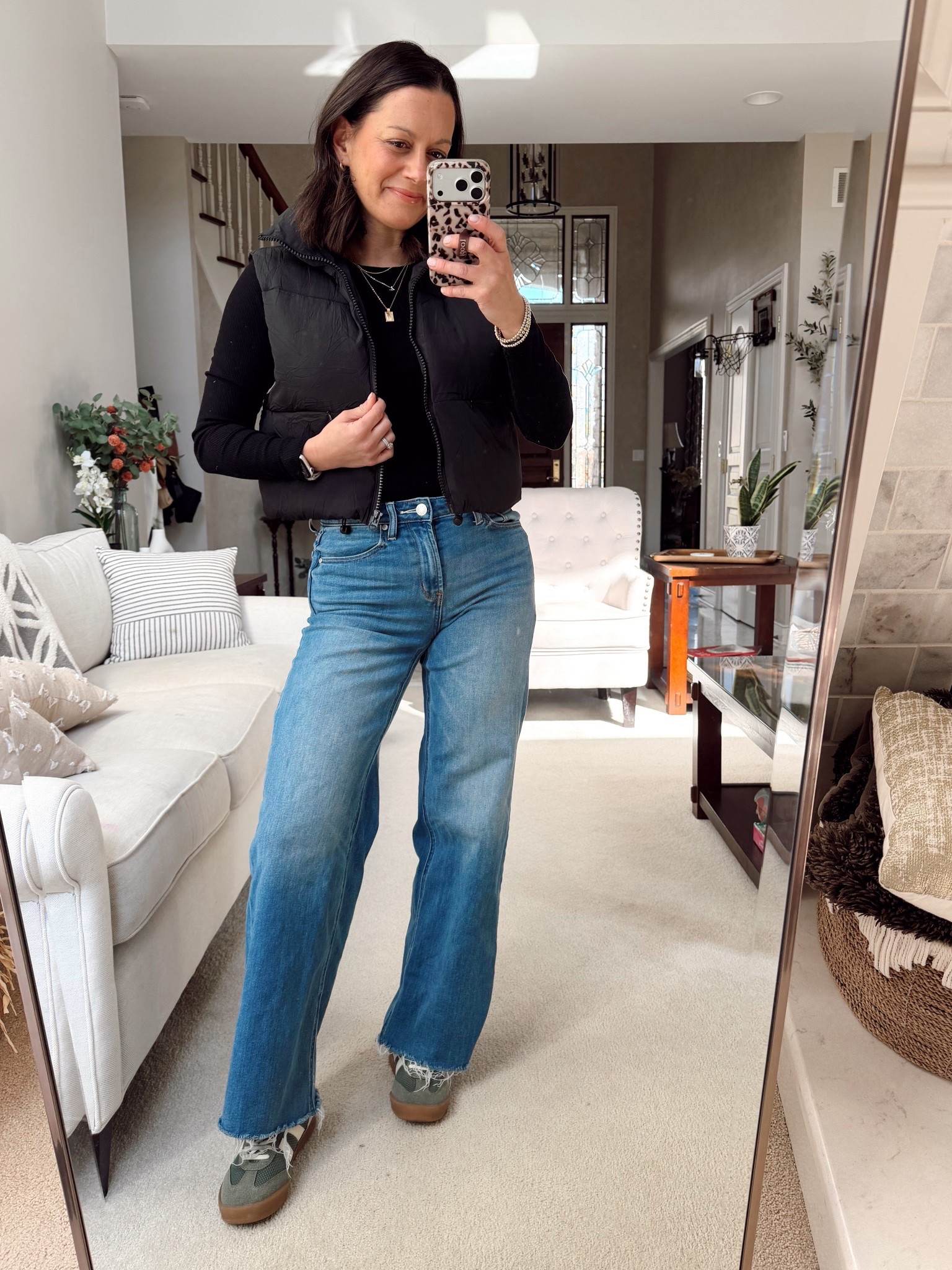 Mom outfit of the day! Jeans run true to size - tops run true to size! Sneakers run small.



#LTKmomlife #LTKootd #LTKOver40