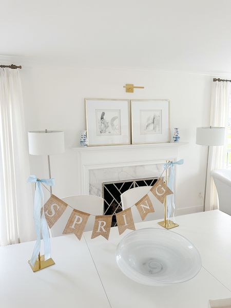 Home decor hack! Use these gold purse hangers from Amazon to hand decorative signs for any occasion! Great for a center piece, mantle, birthday’s, anniversary’s, Mother’s Day, etc!💐