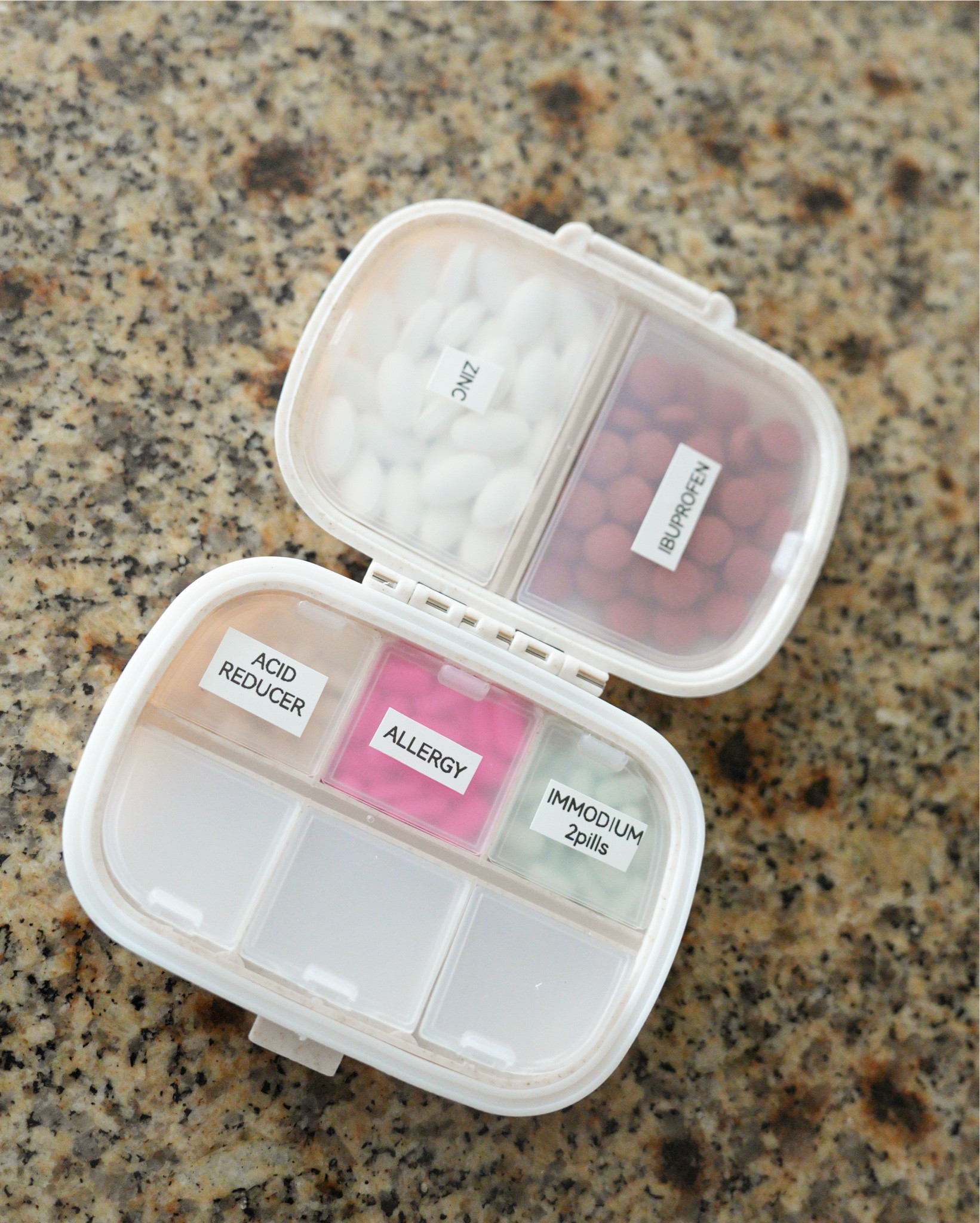 Getting ready to travel and you know, I have to have my supplements on deck! This little organizer is too cute. And yes, I used a label maker to label each section.

#LTKdayinmylife #LTKselfcare