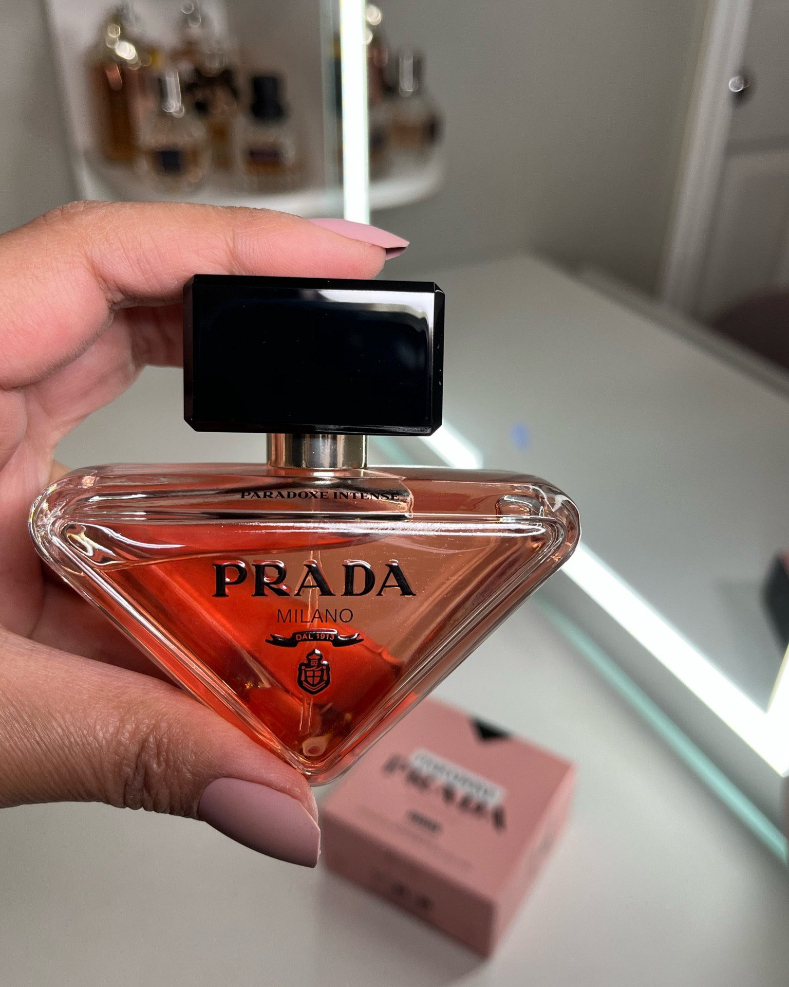 Get ready to embrace elegance with Paradoxe Intense Eau de Parfum  by @pradabeauty 💫

This fragrance is beyond mesmerizing! It's a beautiful fusion of floral and woody notes, creating a sensational scent that boosts confidence and makes you feel empowered✨

Whether you're heading to a special event or simply enjoying a night out, Paradoxe Intense will make you feel confident and empowered.💕

Have you tried this exquisite scent yet?

#GiftedbyPrada #NeverTheSameAlwaysMyself #Pradafragrances #PradaParadoxeIntense #PradaBeauty 

#fragrancelover #fragranceoftheday #luxuryfragrance #fragrancereview 

#LTKGiftGuide #LTKbeauty #LTKsalealert