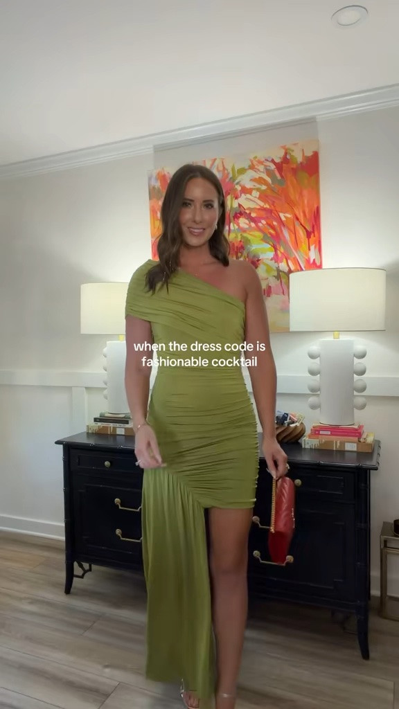 When the dress code says fashionable cocktail ✨

I’m wearing a medium in my green mini dress! 

Wedding guest dress, mini dresses

#LTKgrwm #LTKootd #LTKWedding