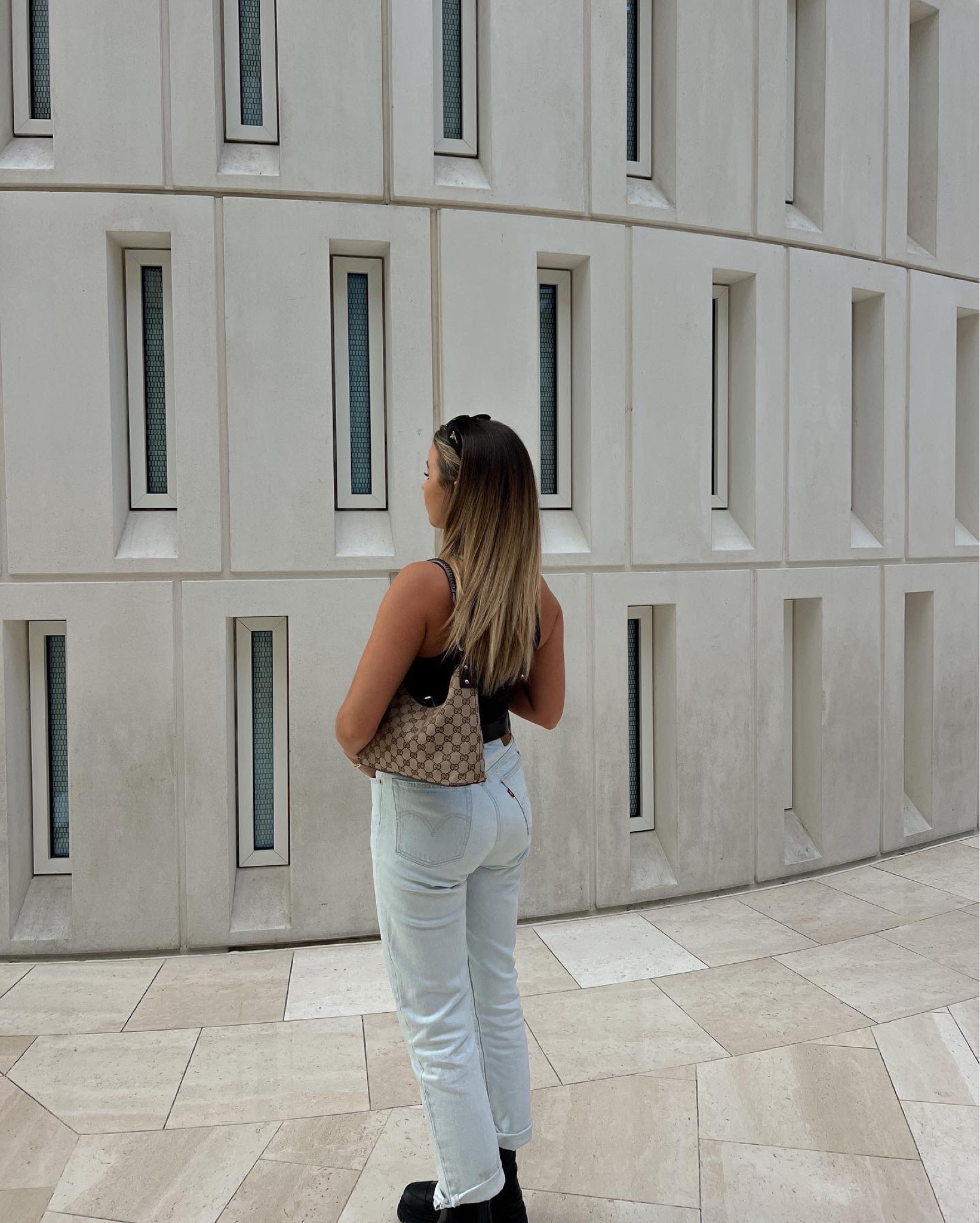 Classic light wash denim with a skims bodysuit for an easy everyday look 

#LTKstyletip #LTKSeasonal #LTKunder50