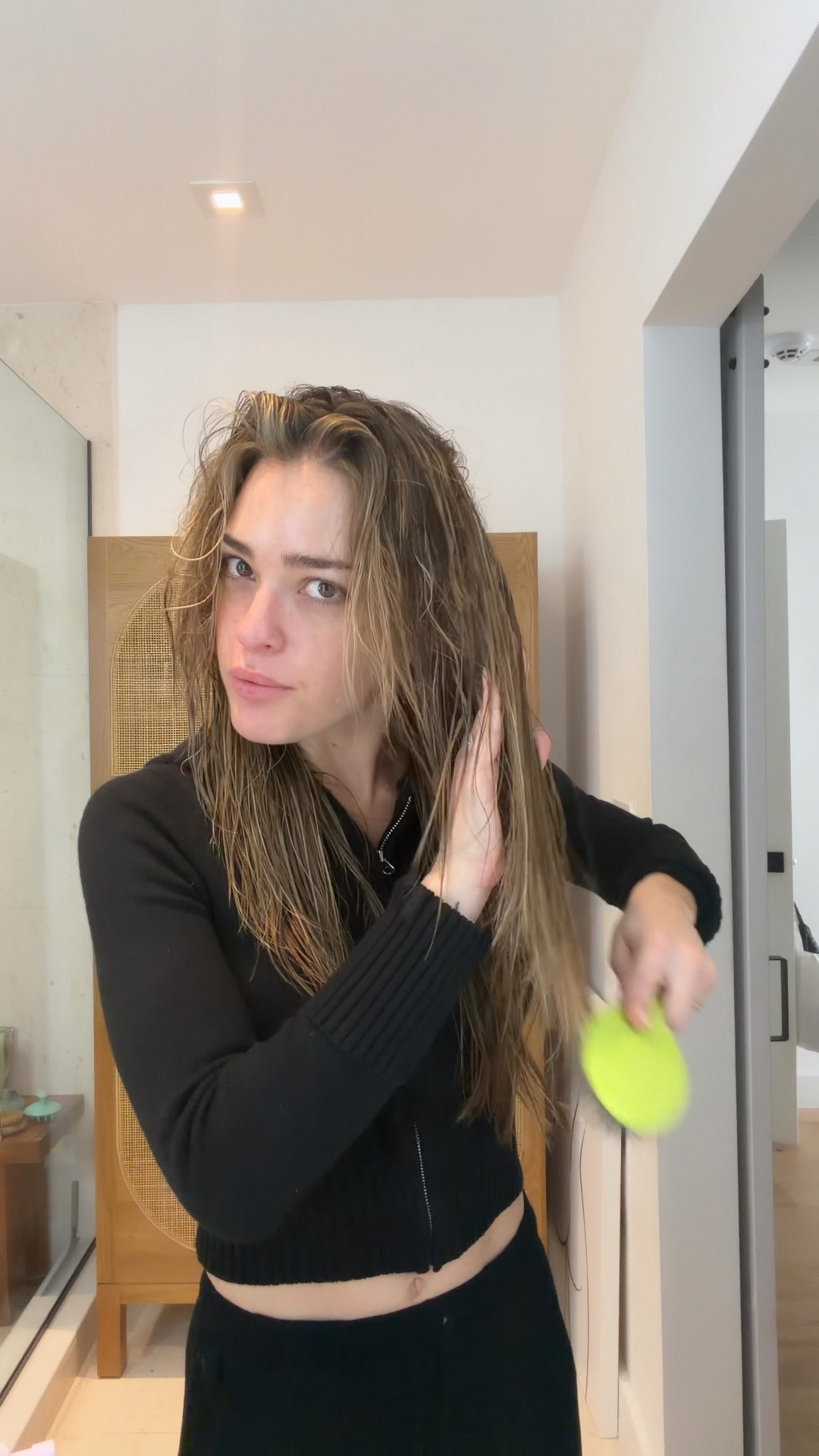 Post shower hair routine @kerastase @crownaffair @marianila 

#LTKmorningroutine #LTKBeauty