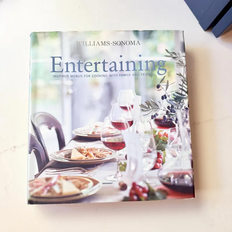 Williams-sonoma Entertaining Cookbook 2004 First Printing Hardcover - Etsy | Etsy (Global)