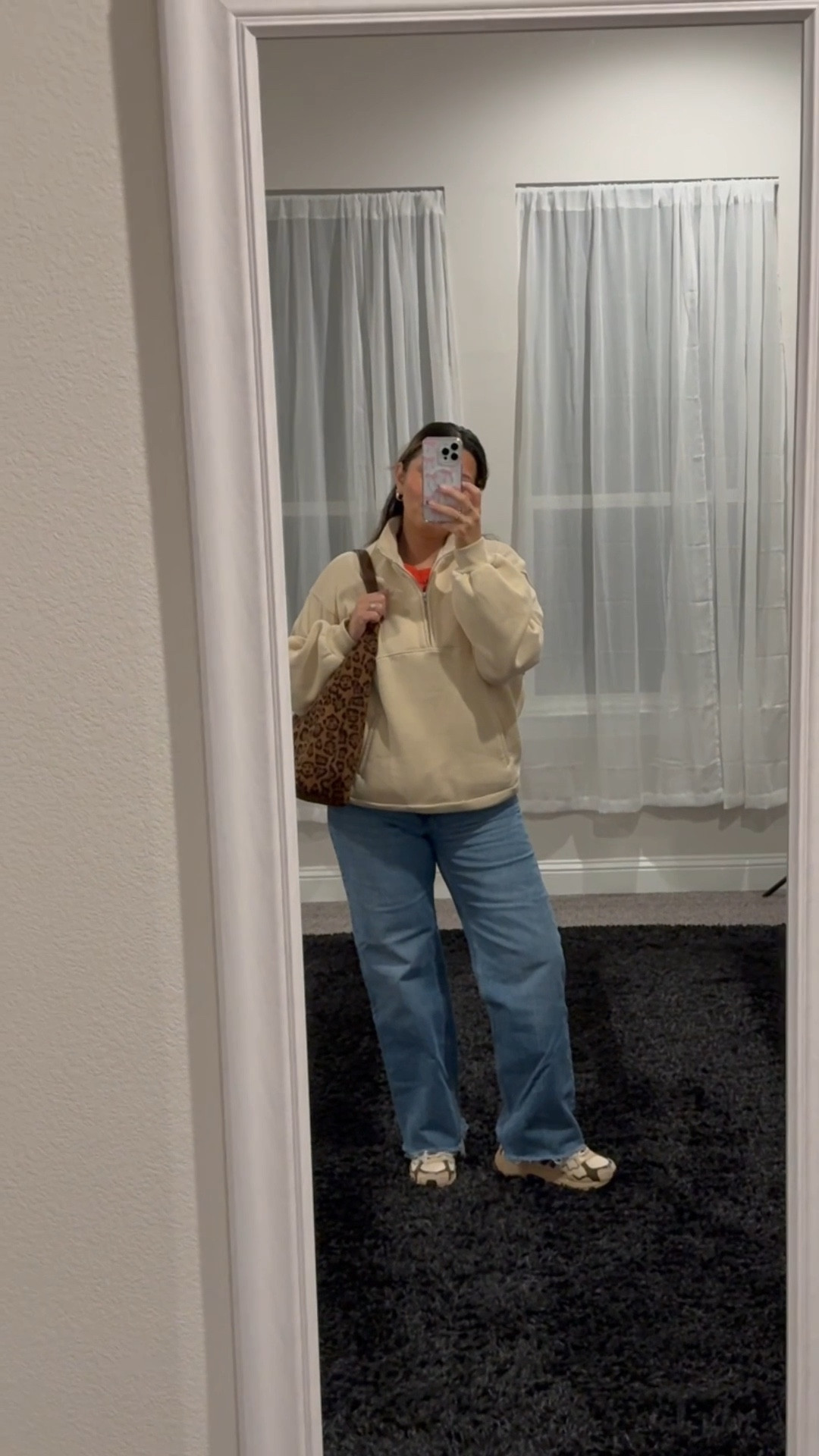 Work ootd 🤎🖤
Outfit, cute outfit, leopard print, leopard purse, outfit of the day, work outfit, cozy outfit, work from home outfit. 

#LTKWorkwear #LTKSeasonal #LTKWatchNow