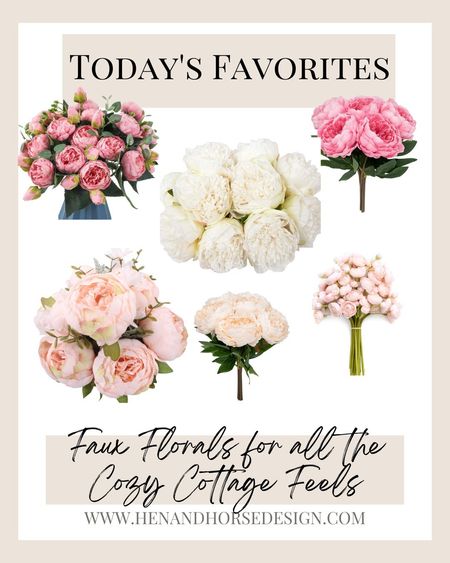 Favorite faux florals for cozy cottage feels! 

#LTKhome #LTKfindsunder50 #LTKsalealert