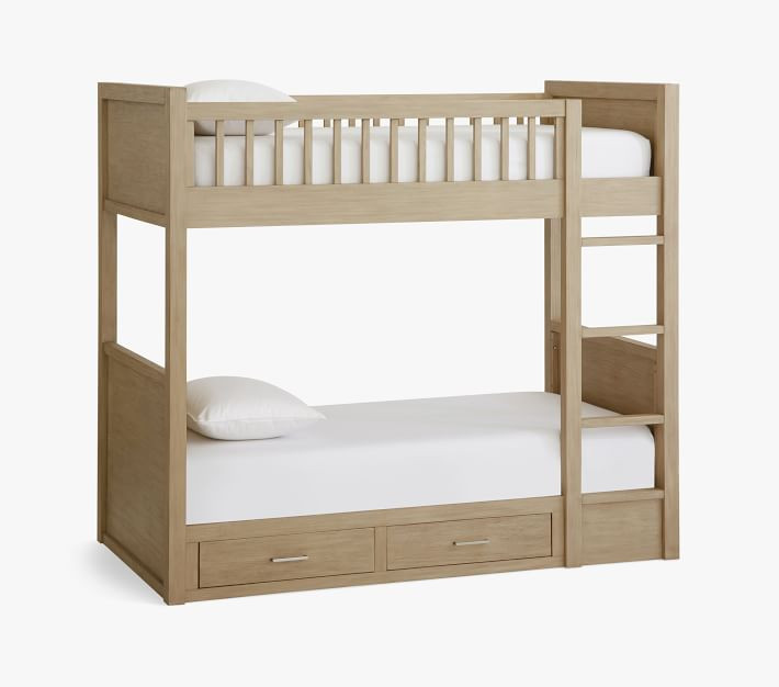 Bennett Twin-over-Twin Bunk Bed | Pottery Barn Kids