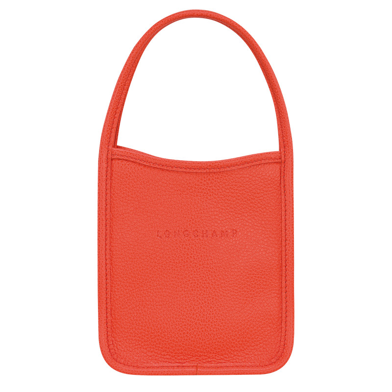 Le Foulonné XS Handbag Orange - Leather (10186021017) | Longchamp GB | Longchamp