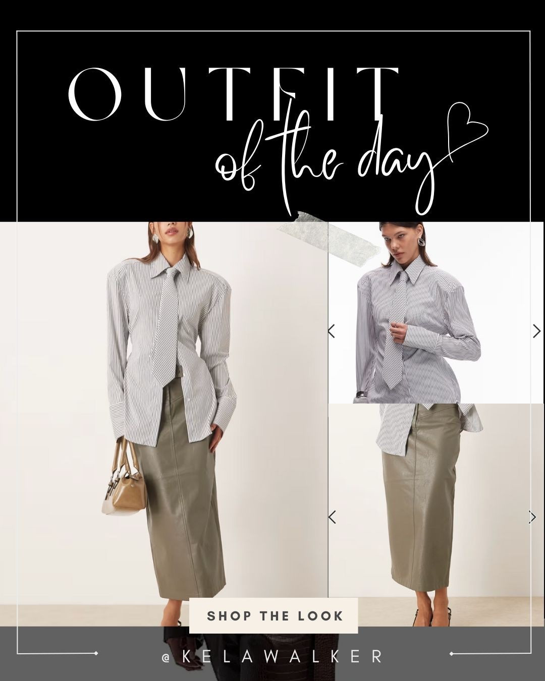 Tell HR I said hi.

A structured shirt and leather skirt combo that feels boardroom-ready but fashion-forward. It’s giving confidence without the corporate, edge without trying too hard. Effortless, cool, and a little unexpected — exactly how I like it.

Style tip:
Pair sharp tailoring with softer textures (like leather or satin) to keep “officecore” from feeling too literal.

#LTKWorkwear #LTKFindsUnder100 #LTKOver40