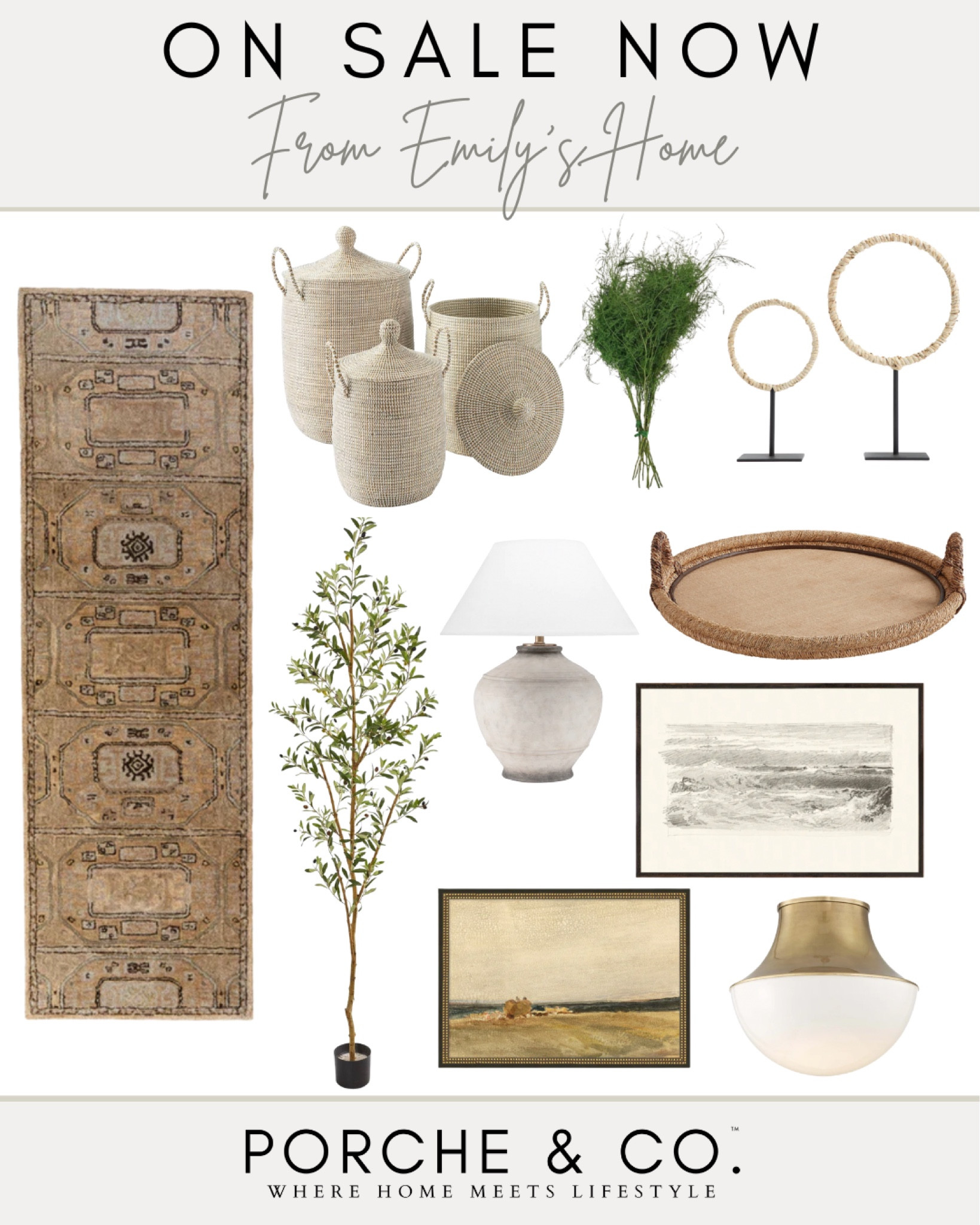 Decor pieces in Emily’s home right now that are all on sale this weekend! 🤍

#LTKHoliday #LTKsalealert #LTKCyberWeek