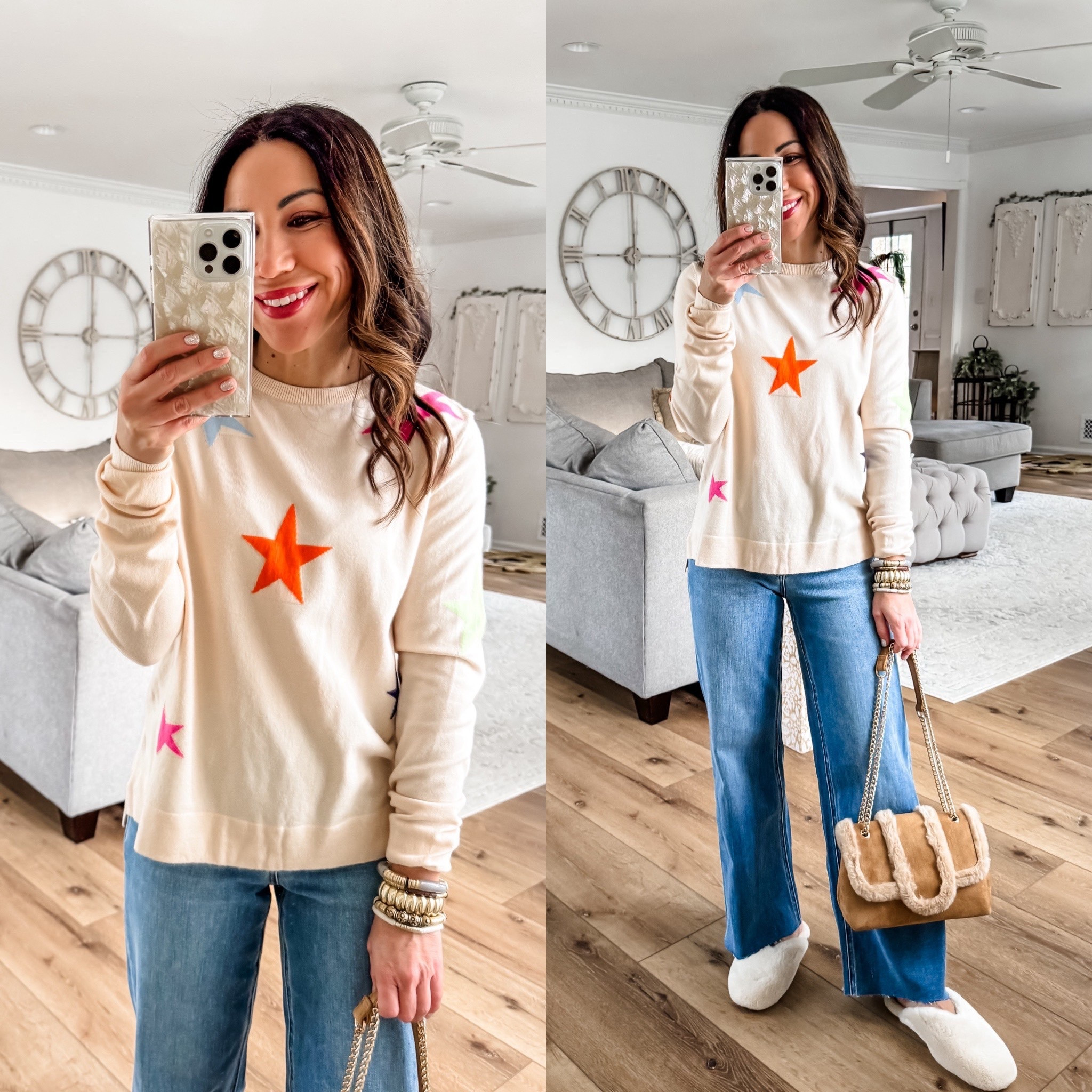 Avara code cheers30 12/16 only. Star sweater small jeans, 25. I cut them. Sneakers TTS.


#LTKSaleAlert #LTKFindsUnder100 #LTKFindsUnder50