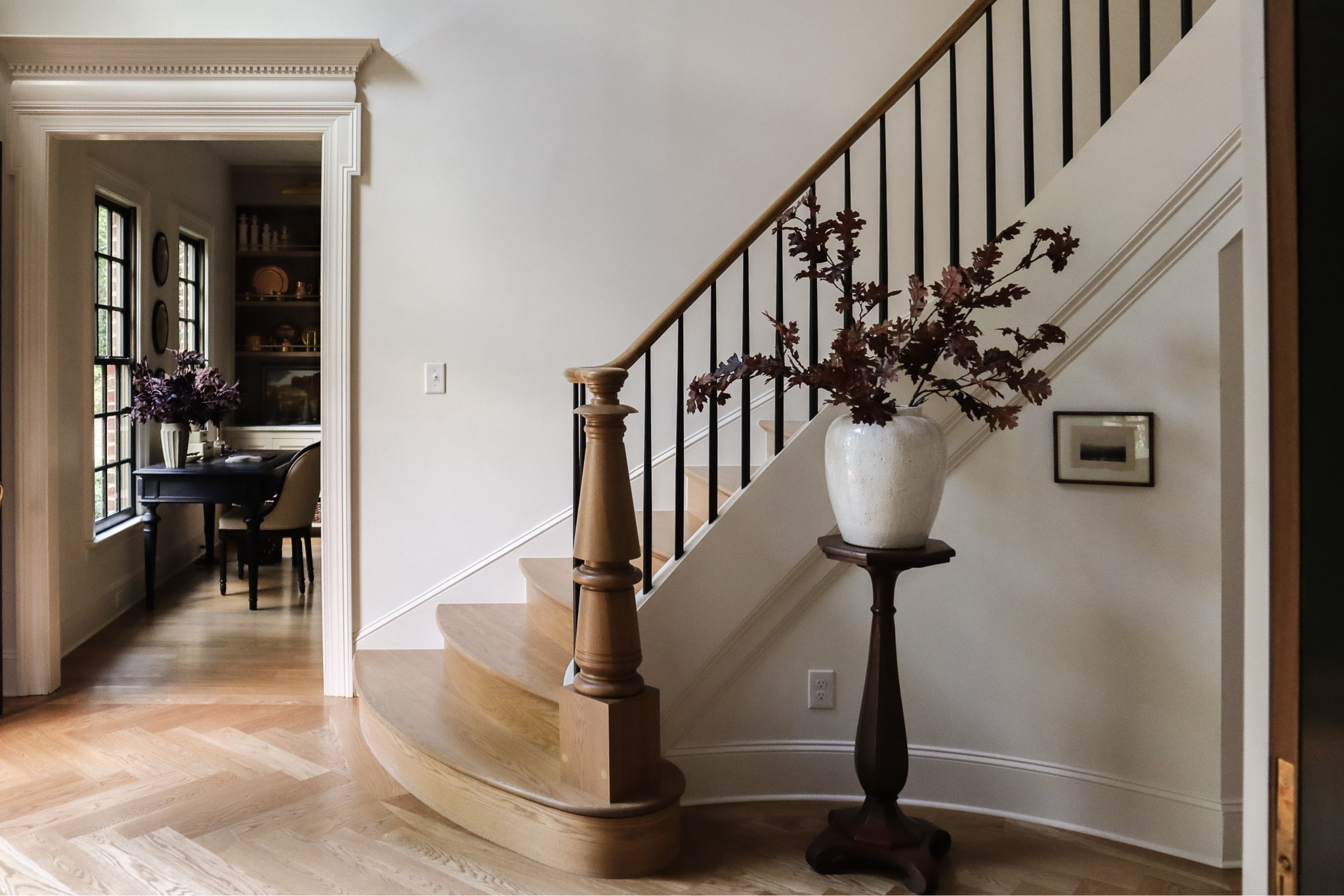 Fall in the entry 🖤 see the full house tour on ChrisLovesJulia.com 

#LTKSeasonal #LTKStyleTip #LTKHome